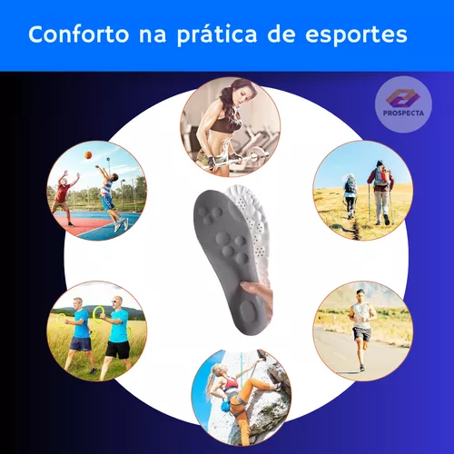 Palmilhas Impulso 4D™ | Compre 1 Leve 2 – Alívio em 48h para Dor nos Pés de Quem Trabalha em Pé