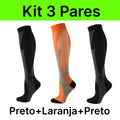 Kit com 3 Meias de Compressão – Performance, Conforto e Alívio para Suas Pernas!