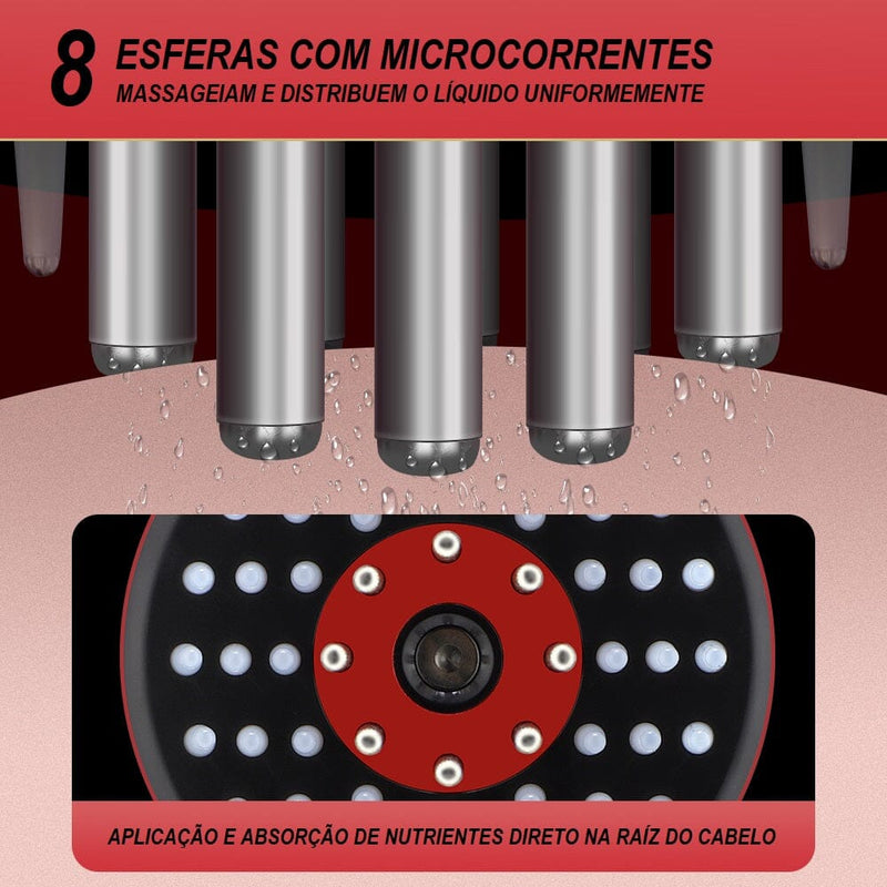 Escova Massageadora de Cabelo